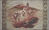 Round Up Tumbleweed (0226) Western Upholstery Fabric
